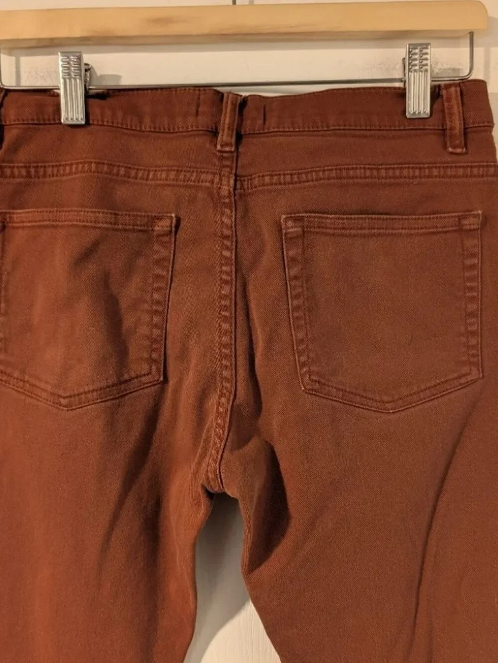 The Kooples | Men's Fitted Button Fly Jeans In Terracotta